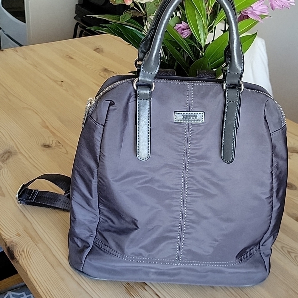 ROOTS Grey Backpack